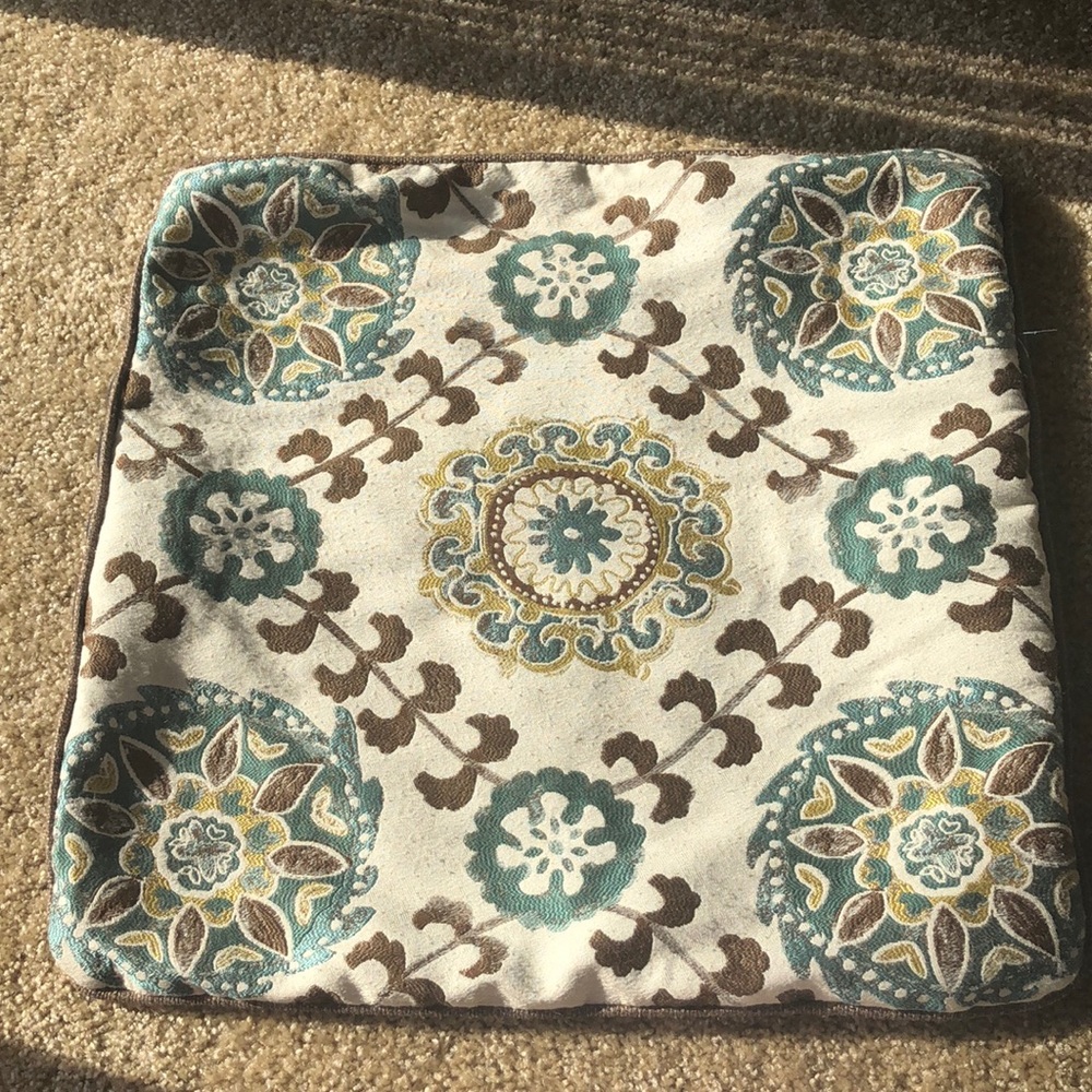 Two 22 inch pillow covers